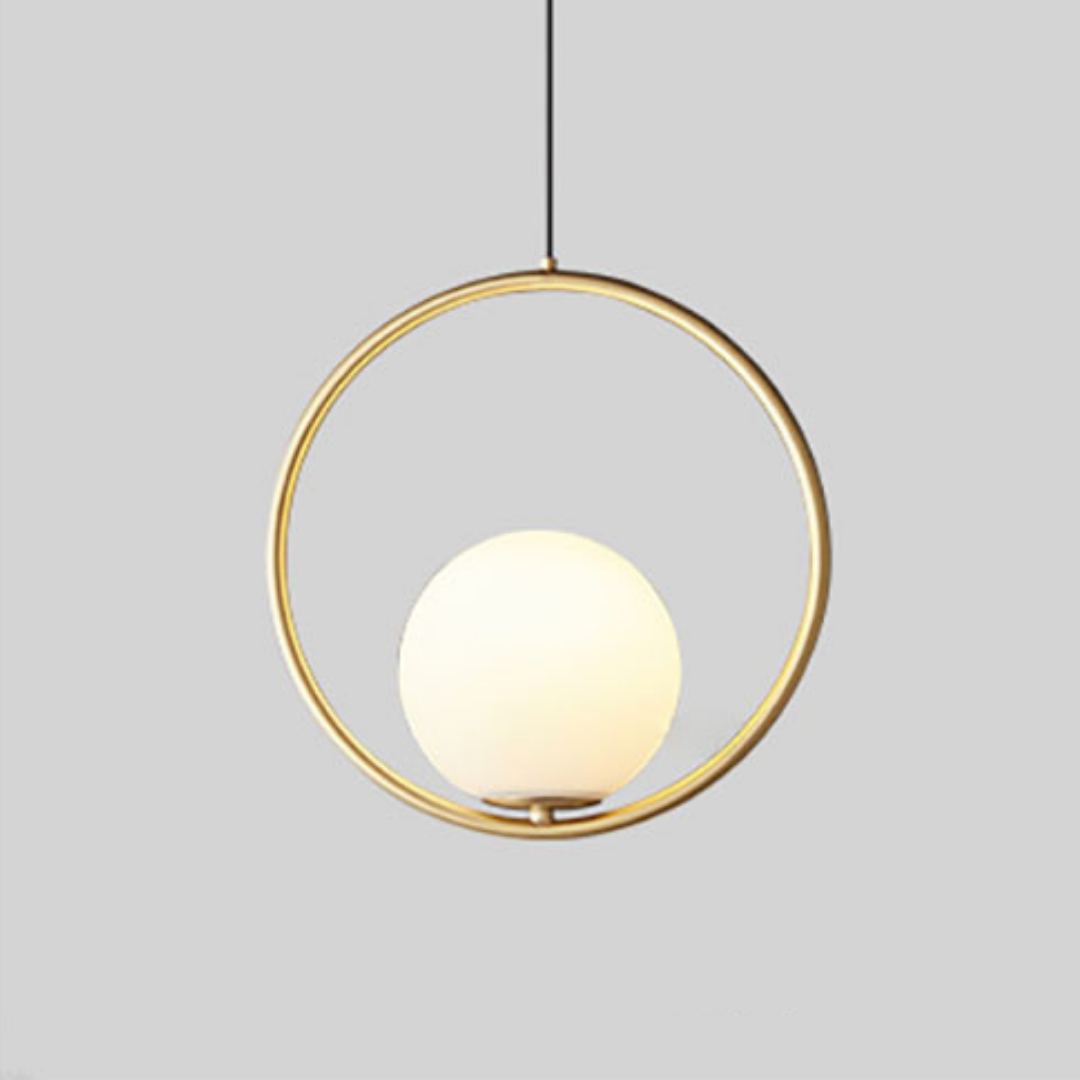 Mia - Nordic Pendant Light  BO-HA Oval Gold