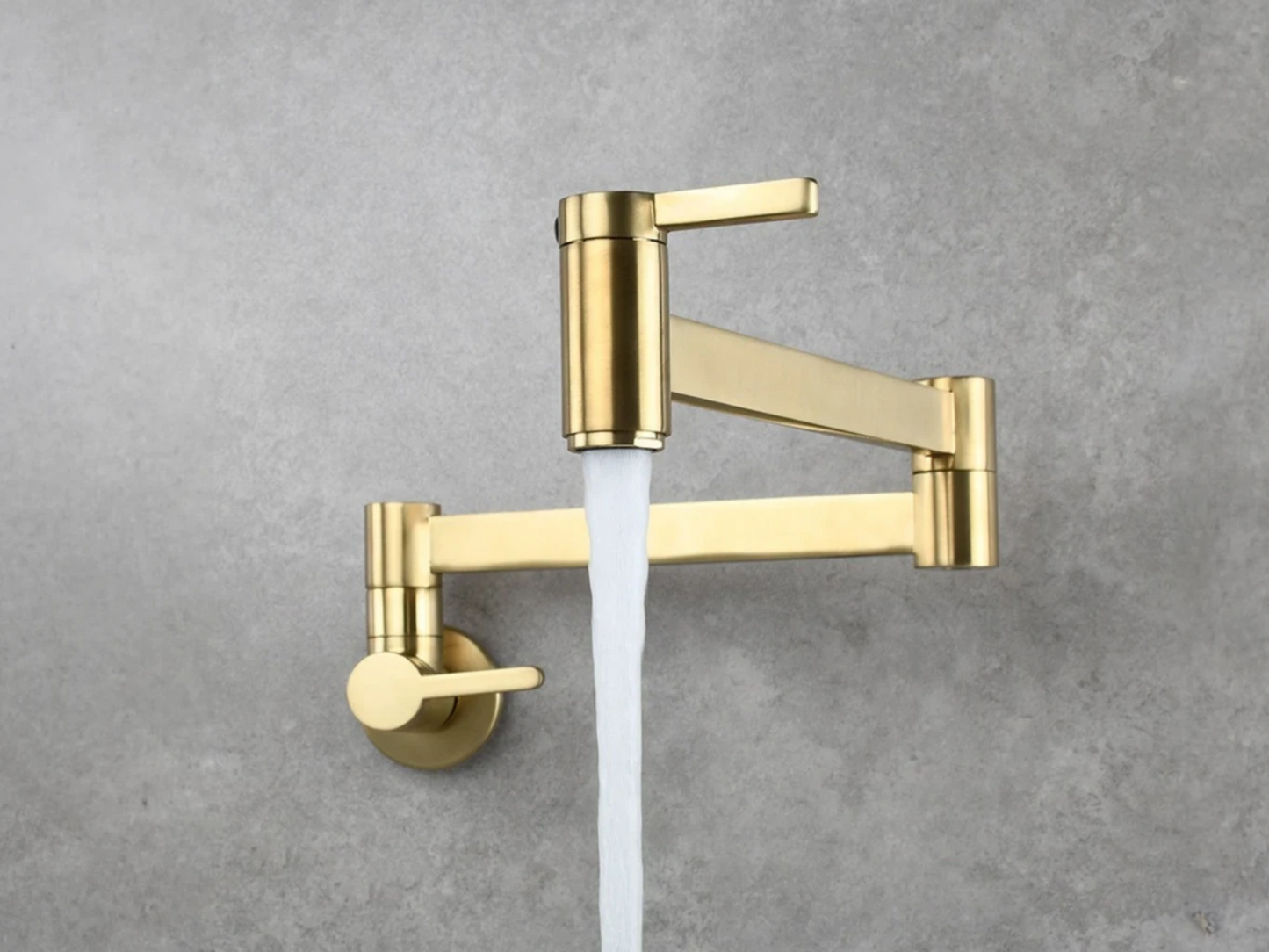 Saime - Modern Pot Filler Faucet  BO-HA Brushed Gold