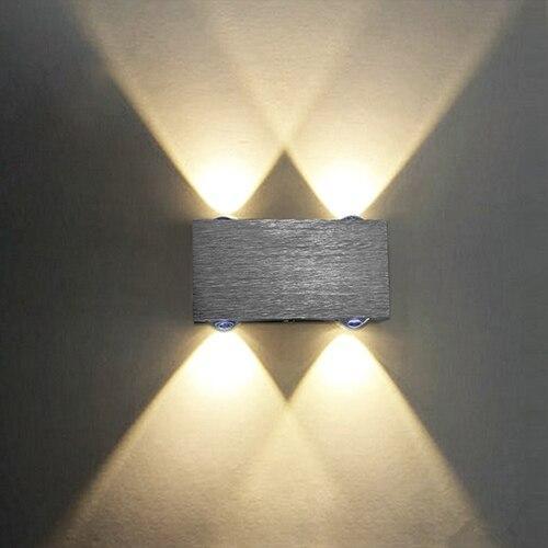 Sphera - Modern LED Cube Box Wall Sconces  BO-HA 4W - 4 Heads Yellow