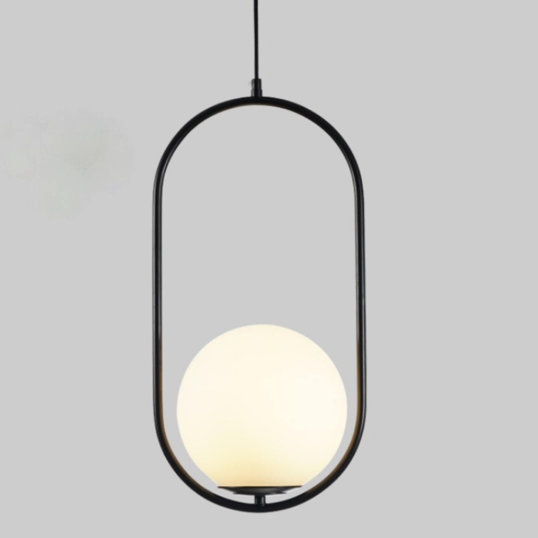 Mia - Nordic Pendant Light  BO-HA Ellipse Black