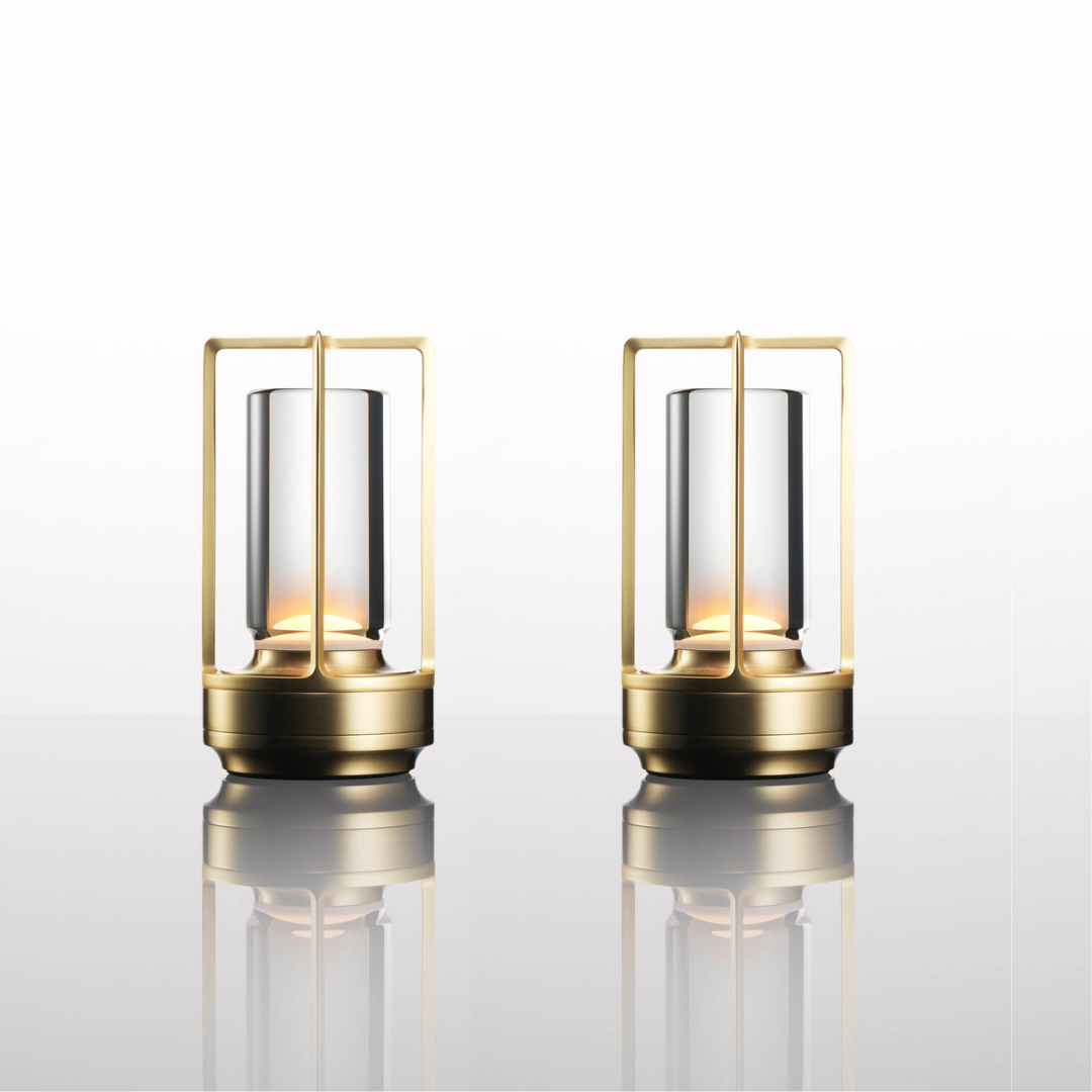 Arkyn - Nordic Rechargeable Table Lamp  BO-HA Gold Pair