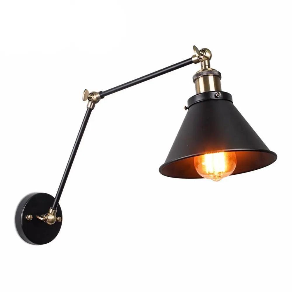 Alaine - Industrial Plug In Wall Sconce  BO-HA Hardwired