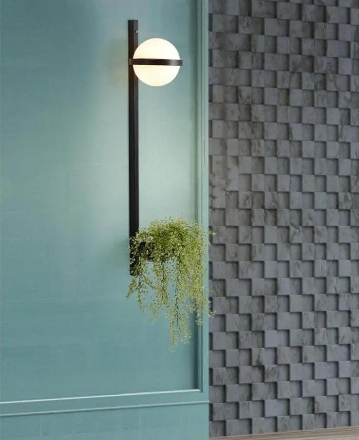 Alith - Nordic Planter Light Sconce