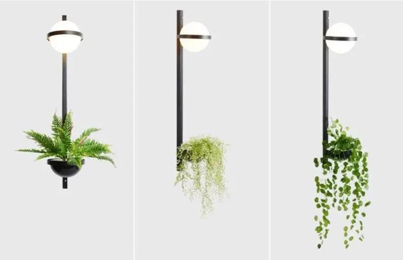 Alith - Nordic Planter Light Sconce