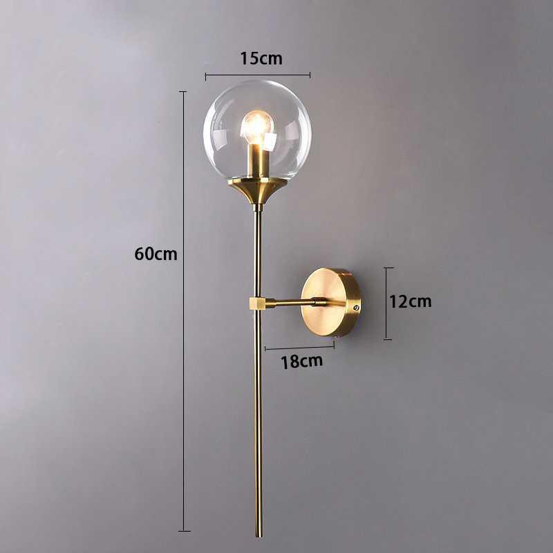 Annika - Modern Glass Wall Sconce