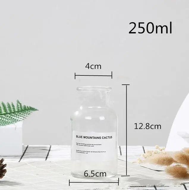 Atalie - Glass Bottle Vase  BO-HA 250ml Width Mouth