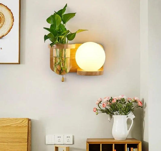 Audhild - Planter Light Wall Sconce