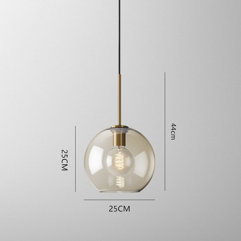 Millay - Glass Pendant Lights  BO-HA Medium Circle