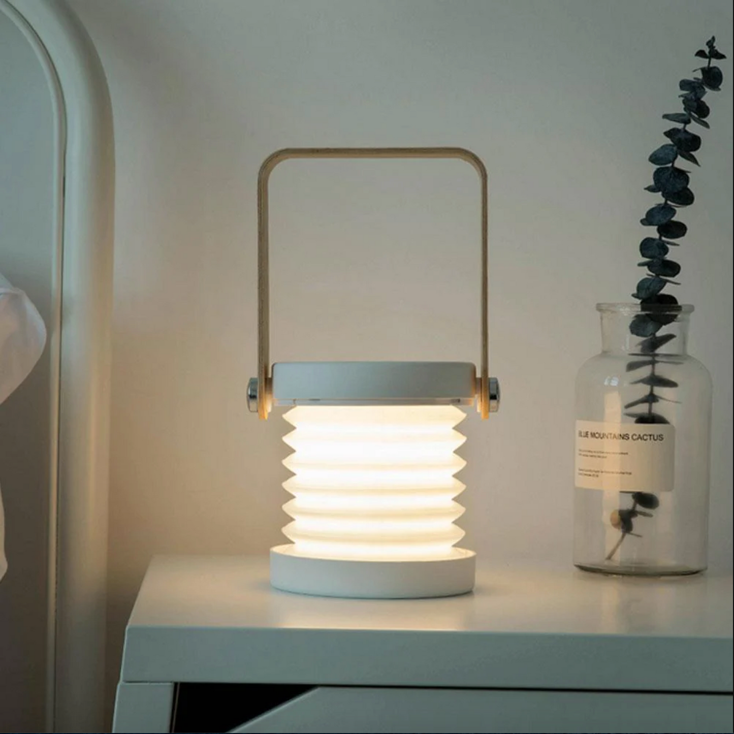 Abel - Battery Operated Wall Sconce Lantern