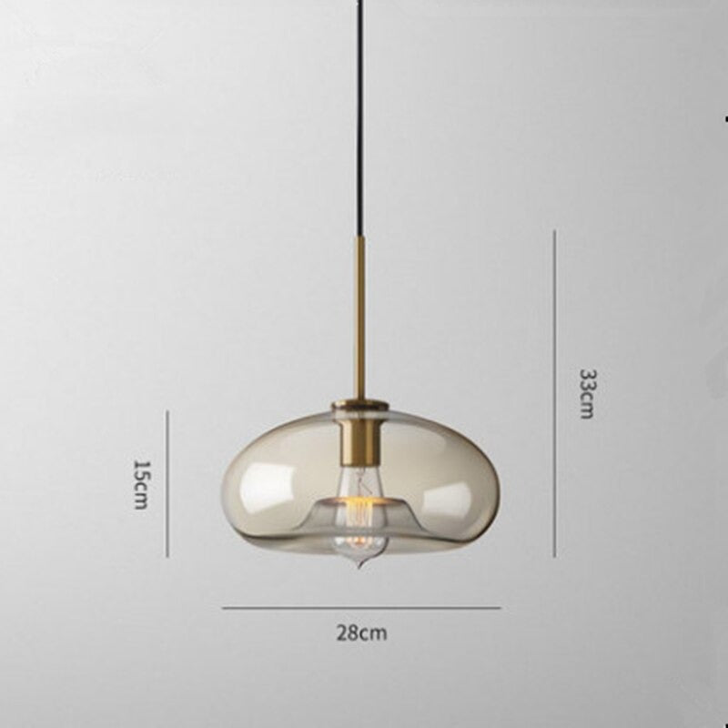 Millay - Glass Pendant Lights  BO-HA Oval