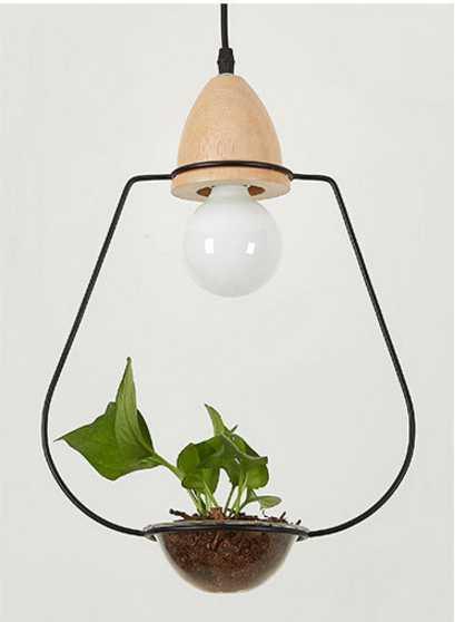 Deka - Pot Pendant Planter Light  BO-HA Black A