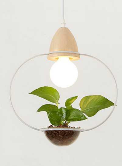 Deka - Pot Pendant Planter Light