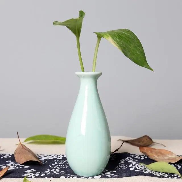 Elea - Ceramic Vase  BO-HA Light Blue