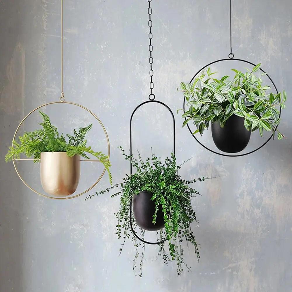 Gudrun - Metal Hanging Pot