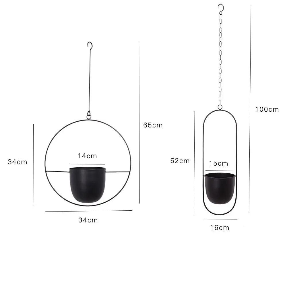 Gudrun - Metal Hanging Pot