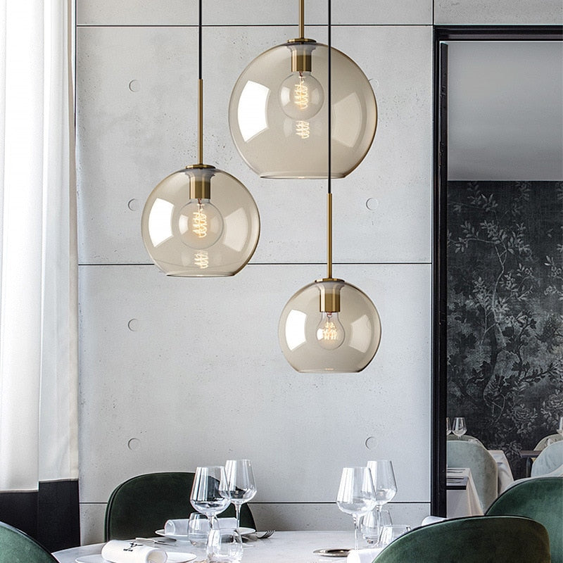 Millay - Glass Pendant Lights