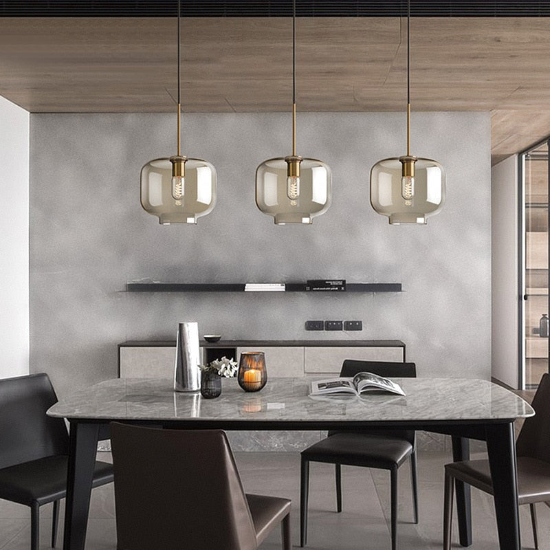 Millay - Glass Pendant Lights