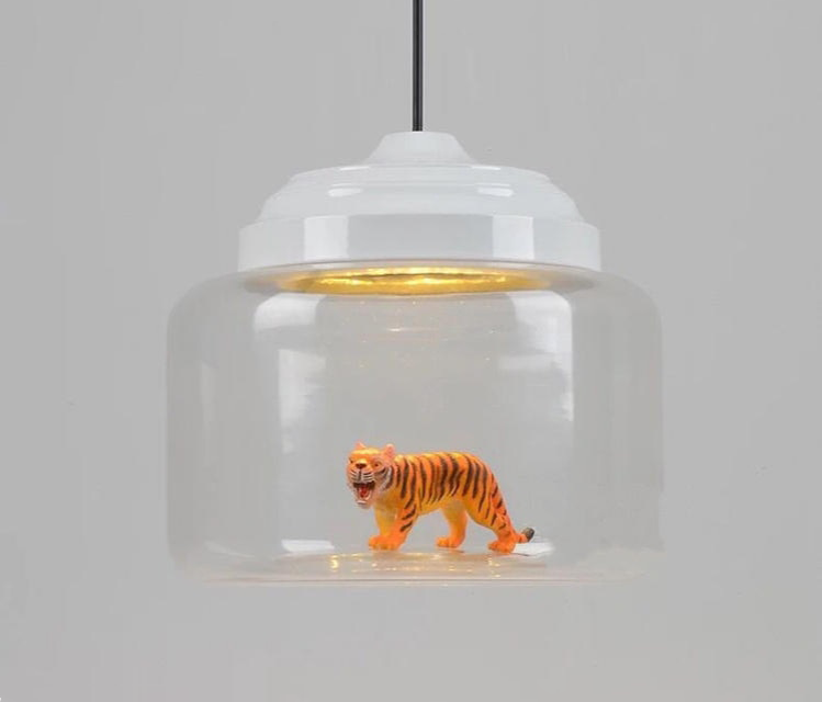 Mirjam - Animal Pendant Light for Nursery Childrens Lighting  BO-HA White