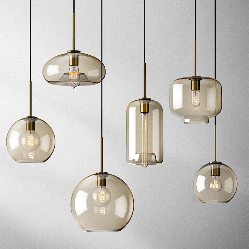 Millay - Glass Pendant Lights  BO-HA Small Circle