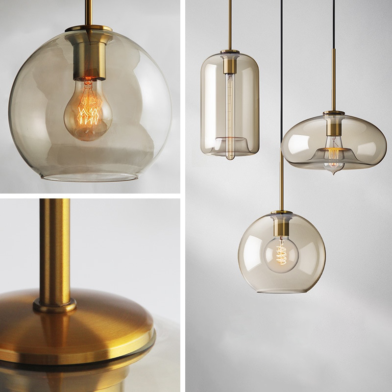 Millay - Glass Pendant Lights