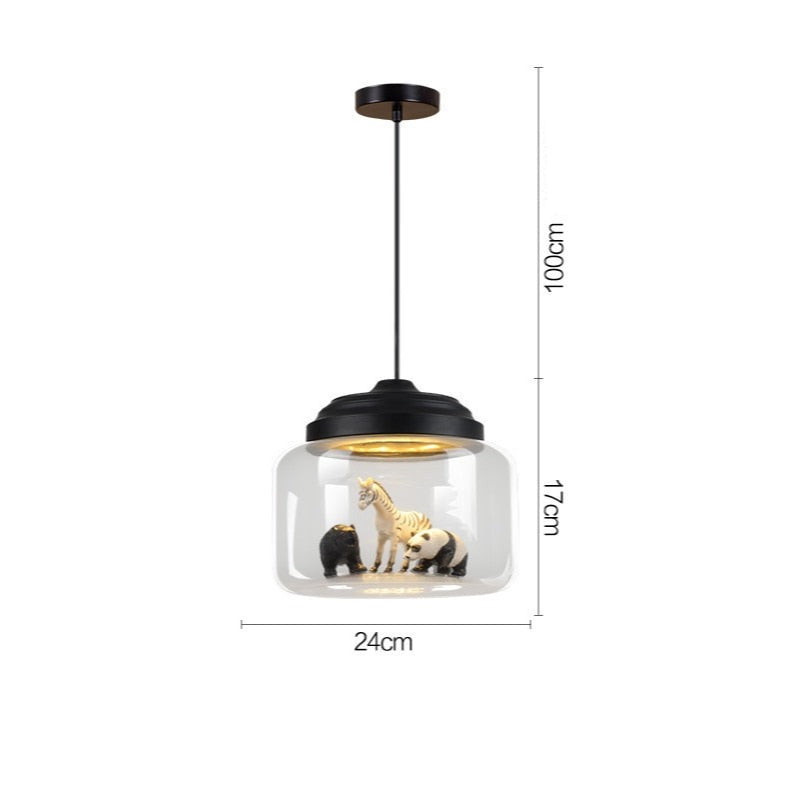 Mirjam - Animal Pendant Light for Nursery Childrens Lighting