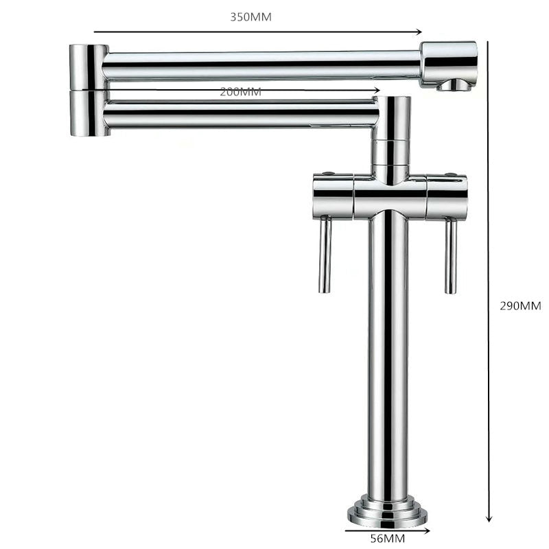 Savina - Deck Mounted Pot Filler Faucet