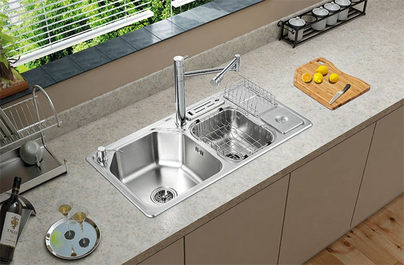 Savera - Pot Filler Faucet Deck Mounted Kitchen Faucet