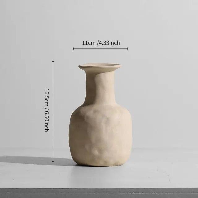 Ingrid - Minimal Ceramic Vase  BO-HA Ingrid 1