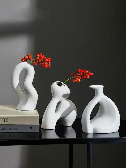 Jytte - Ceramic Vase  BO-HA Set of Three