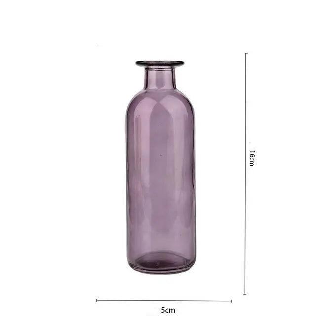 Kajsa - Modern Glass Vase  BO-HA Purple (S)