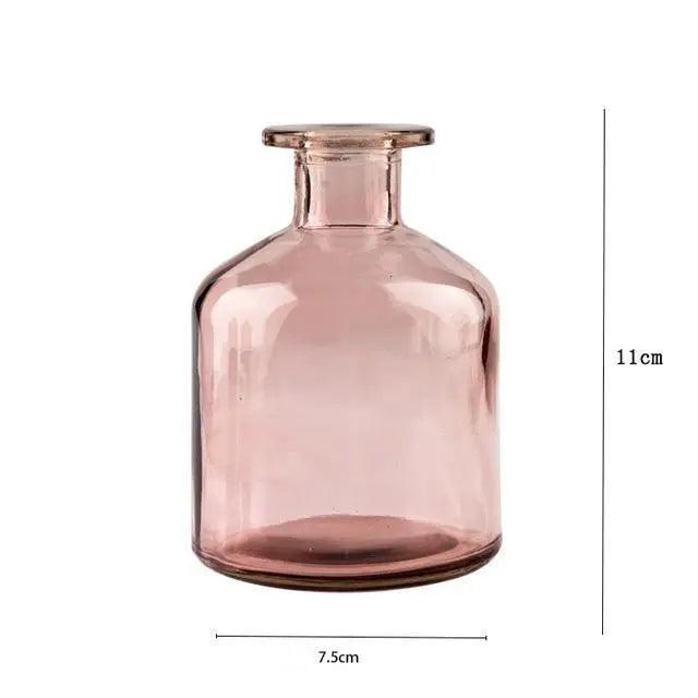 Kajsa - Modern Glass Vase  BO-HA Rose (XS)