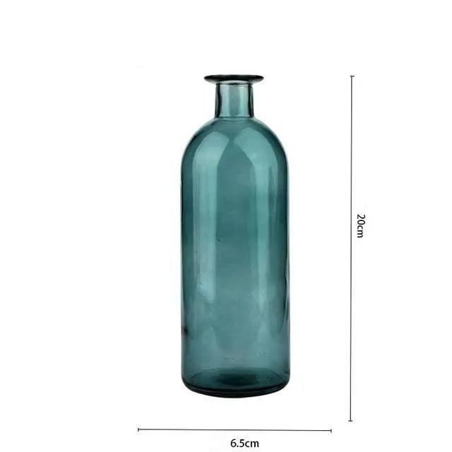 Kajsa - Modern Glass Vase  BO-HA Forest Green (M)