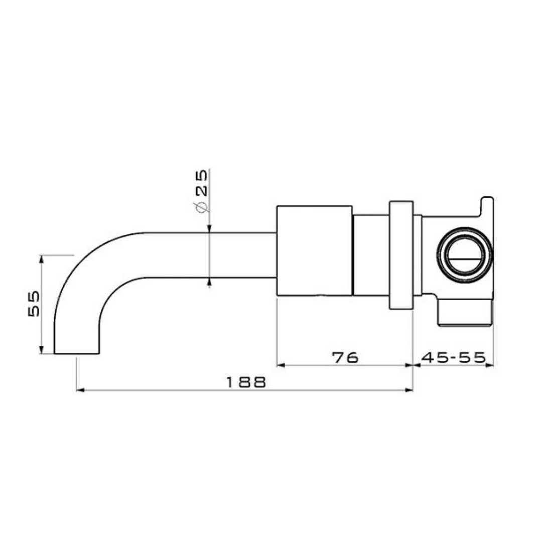 Klara - Wall Mounted Bathroom Sink Faucets