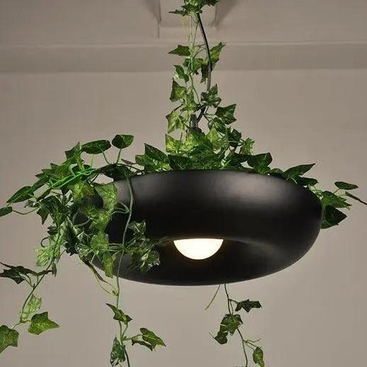 Lagerfeld - Nordic Pendant Planter Light  BO-HA Black