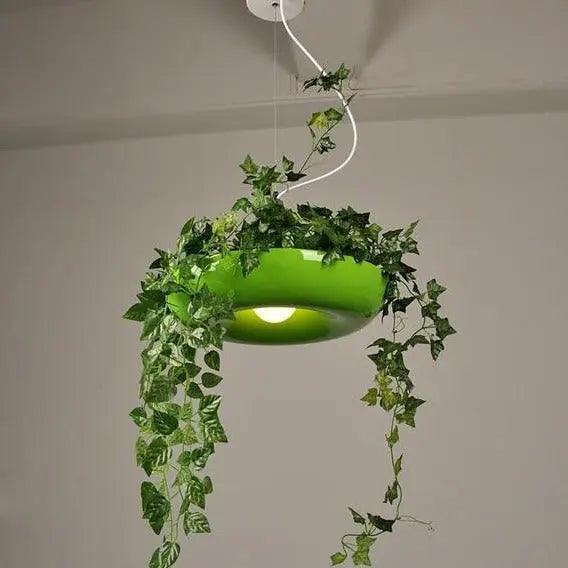 Lagerfeld - Nordic Pendant Planter Light  BO-HA Green