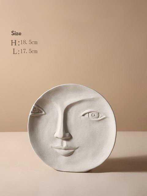 Linnea - Nordic Ceramic Face Vase  BO-HA Linnea - G