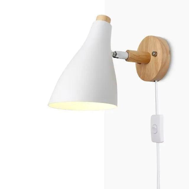 Majlene - Nordic Plug in Wood Wall Sconce  BO-HA US Plug