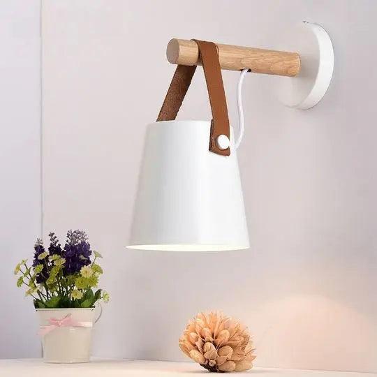 Marit - Nordic Wooden Wall Lights for Bedroom