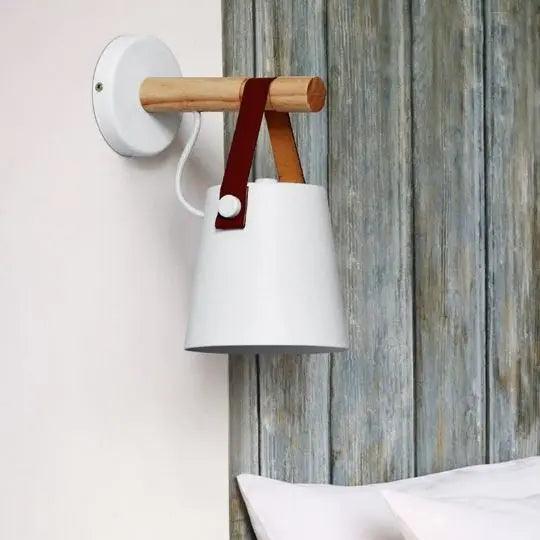 Marit - Nordic Wooden Wall Lights for Bedroom