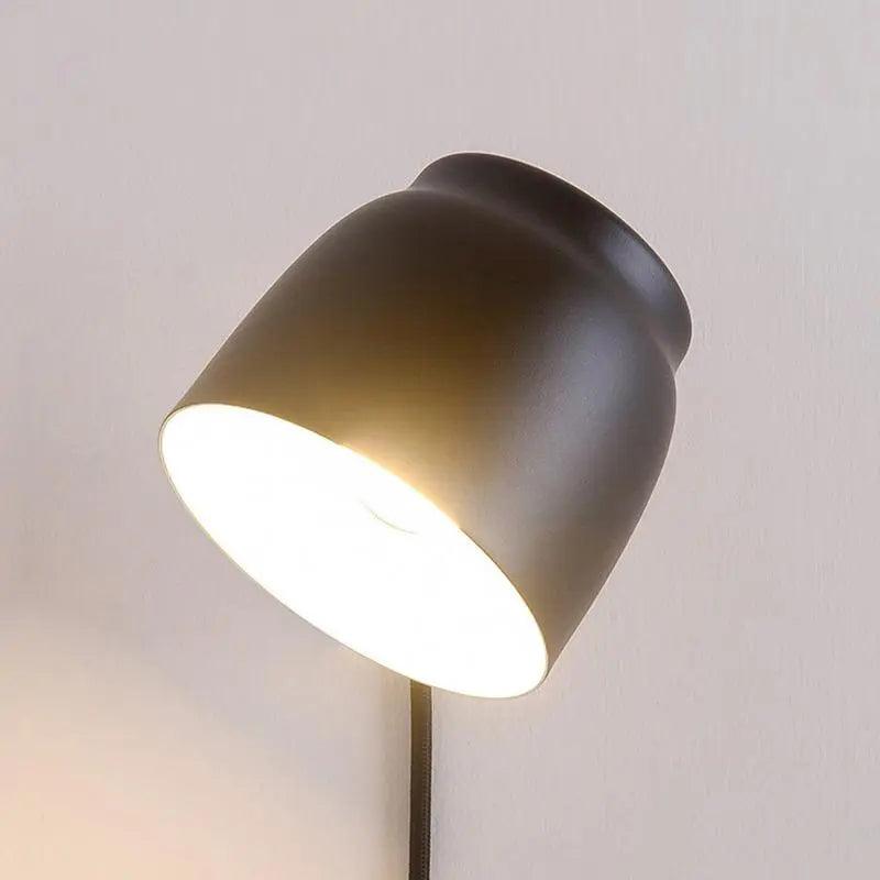 Oona - Nordic Plug in Wall Sconce  BO-HA Black