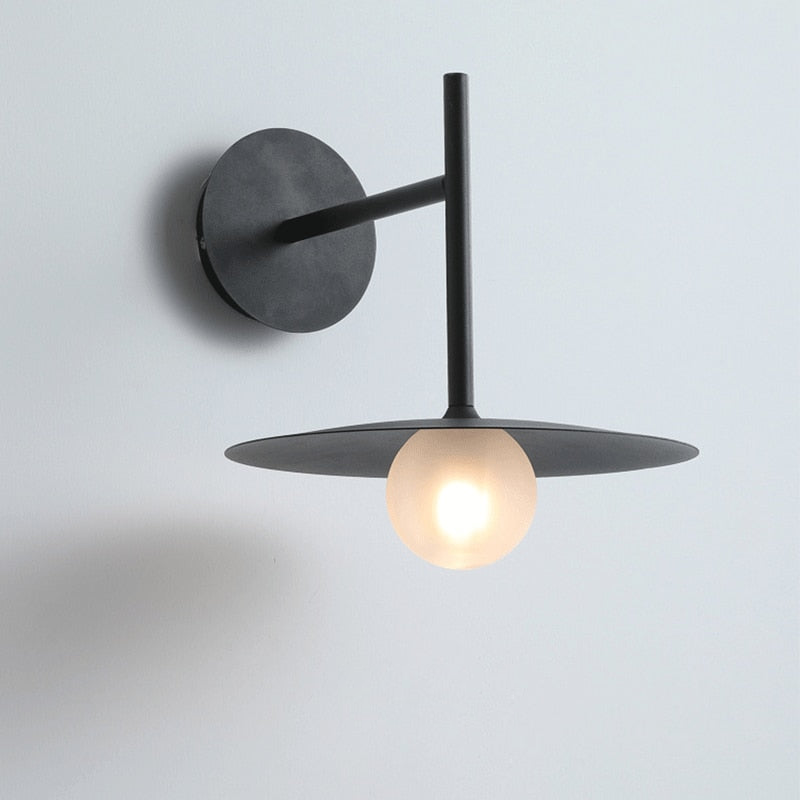 Nissa - Modern Bedside Wall Light  BO-HA Black Medium