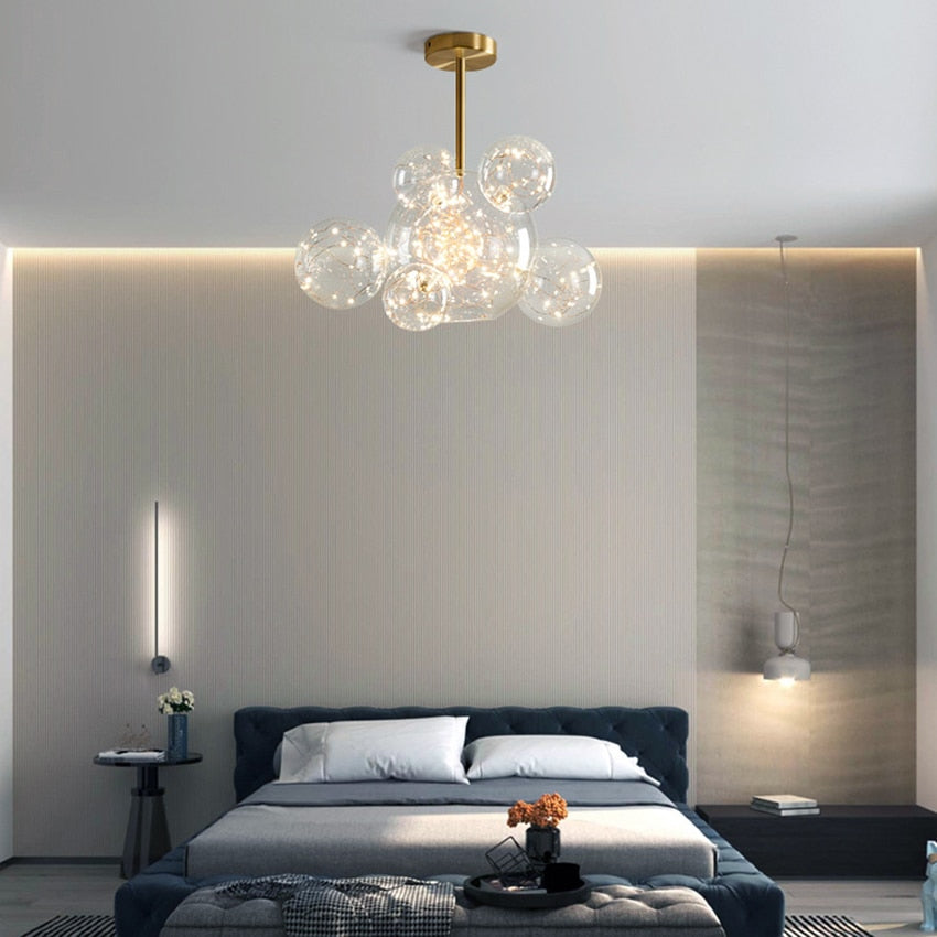 Runa LED Chandelier Glass Pendant Lights