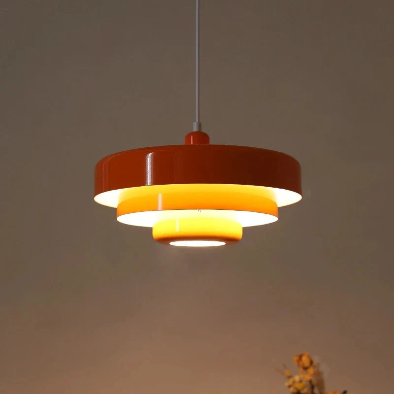 Aksel - Retro Orange Pendant Lamp Bauhaus Furniture