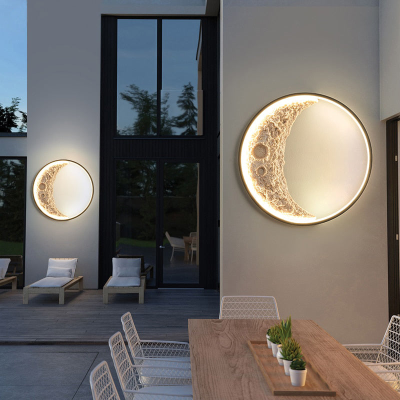 Hampus - Half Moon Modern LED Wall Lamp