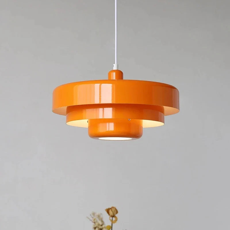 Aksel - Retro Orange Pendant Lamp Bauhaus Furniture  BO-HA Orange