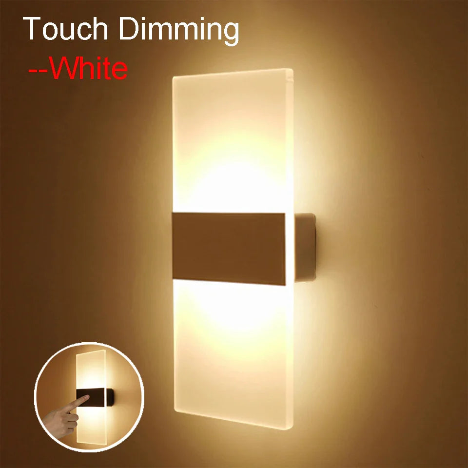 Rikard - Rechargeable Wall Light with Switch Dimmable  BO-HA White Touch Dimming