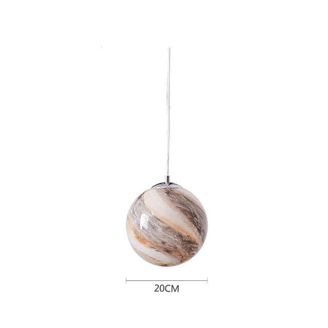 Bror - Childrens Lighting Planet Pendant Light Nursery Lamp