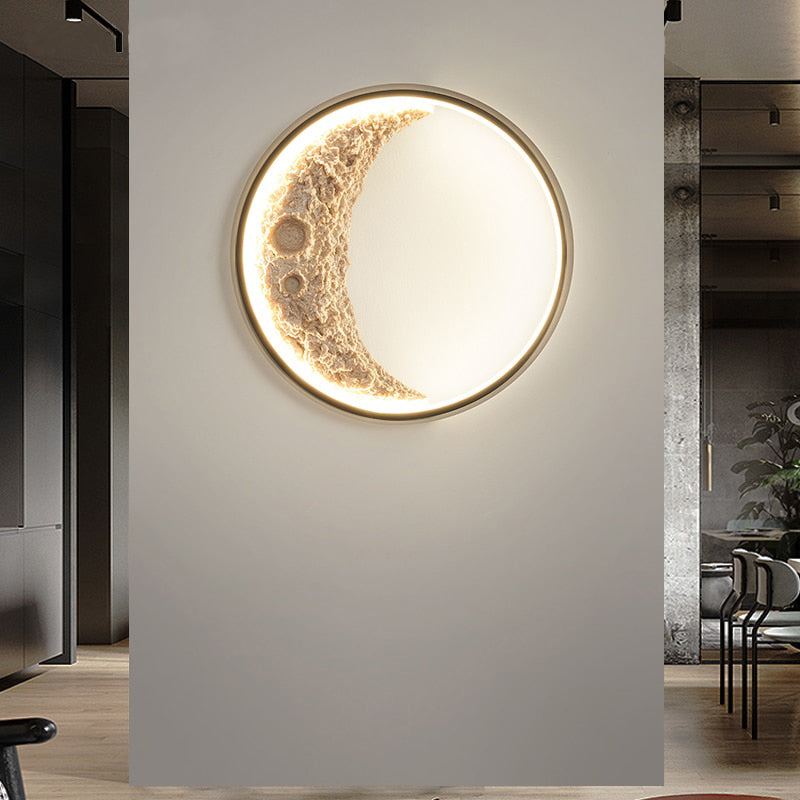 Hampus - Half Moon Modern LED Wall Lamp