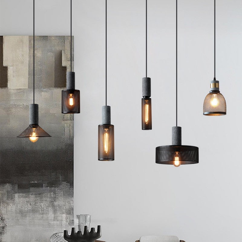 Aslak Loft Cement Pendant Lamp