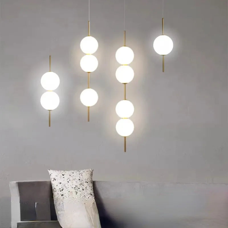 Magnild - Modern Glass Pendant Lights Pendant Lights for Bedroom